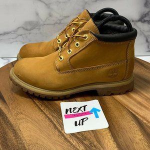 Timberland Womens Nellie Brown Waterproof Round Toe Ankle Chukka Boots Size 7